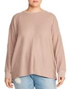 Marc New York Performance Plus Waffle-knit Top