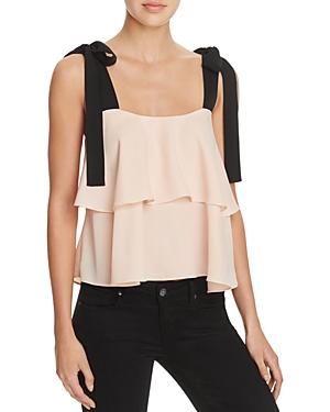 Endless Rose Tie Strap Woven Top
