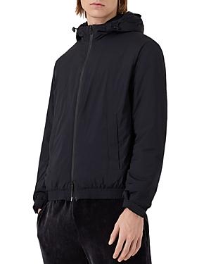 Armani Regular Fit Zip Up Hooded Jacket