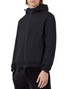 Armani Regular Fit Zip Up Hooded Jacket