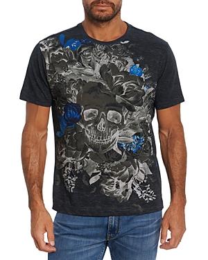 Robert Graham Typhoon Skull Graphic Tee