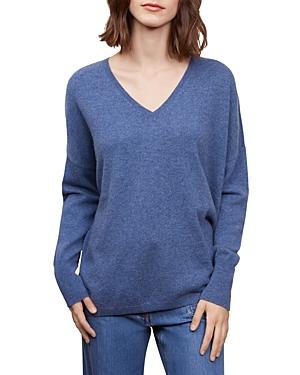 Gerard Darel Lina V Neck Cashmere Sweater