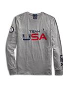 Polo Ralph Lauren Team Usa Jersey Graphic Long Sleeve Tee