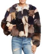 Jocelyn Fox Fur Coat