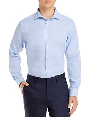 The Men's Store At Bloomingdale's Diagonal Weave Slim Fit Dress Shirt(62% Off) - Comparable Value $79.50 - 100% Exclusive