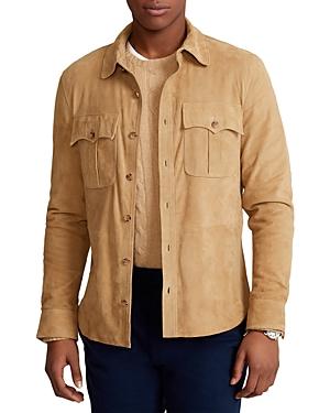 Polo Ralph Lauren Suede Utility Overshirt