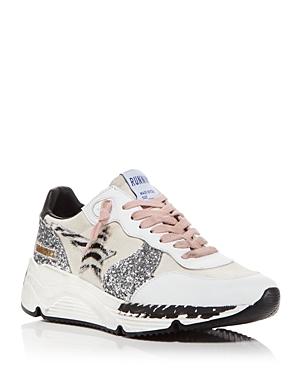 Golden Goose Women's Running Calf Hair Low Top Sneakers