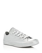 Converse Chuck Taylor All Star Metallic Rubber Lace Up Sneakers
