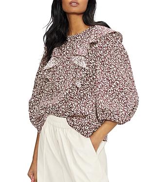 Ted Baker Frill Detail Balloon Sleeve Top