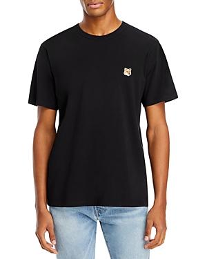 Maison Kitsune Fox Embroidered Patch Tee