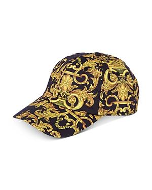 Versace Jeans Couture Baroque Logo Cap