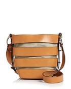 Rebecca Minkoff Cage Leather Convertible Bucket Bag