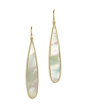 Ippolita 18k Yellow Gold Rock Candy Drop Earrings With Mother-of-pearl