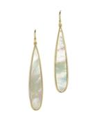 Ippolita 18k Yellow Gold Rock Candy Drop Earrings With Mother-of-pearl
