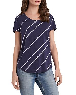 Vince Camuto Tie Dye Stripe Tee