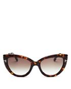 Tom Ford Women's Cat Eye Sunglasses, 55mm