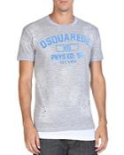 Dsquared2 Distressed Graphic Short Sleeve Tee
