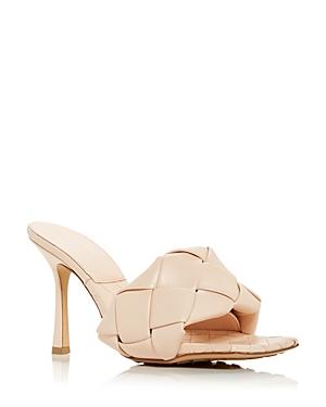 Bottega Veneta Women's Woven High Heel Slide Sandals