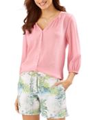 Tommy Bahama Lana Bay Gauze Top