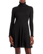Aqua Turtleneck Knit Dress - 100% Exclusive
