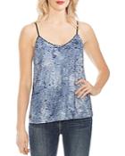 Vince Camuto Tie-dye Sequined Cami
