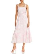 Lucy Paris Belted Toile Print Midi Dress - 100% Exclusive