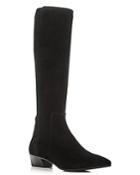 Aquatalia Women's Federica Weatherproof Suede Tall Boots