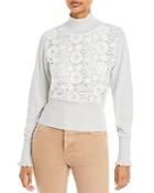 French Connection Kady Lace Mozart Sweater