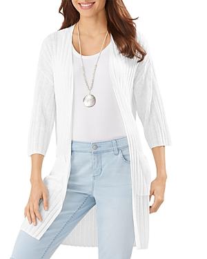 Tommy Bahama Maya Wide Ribbed Cardigan