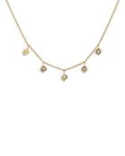 Moon & Meadow 14k Yellow Gold Diamond Star Charm Necklace, 18 - 100% Exclusive