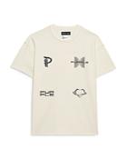 Purple Brand Blackwork Washed Multi Logo Tee