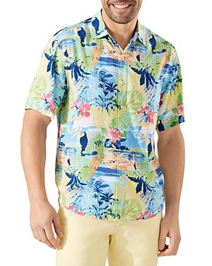 Tommy Bahama Veracruz Cay Aviary Island Printed Camp Shirt