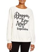 Wildfox Happily Ever After Printed Sweatshirt