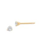 Bloomingdale's Diamond Solitaire Stud Earrings In 14k Yellow Gold, 0.16 Ct. T.w. - 100% Exclusive