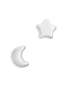 Bloomingdale's Star & Moon Stud Earrings In Sterling Silver - 100% Exclusive