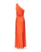 Pinko Agave One Shoulder Maxi Dress