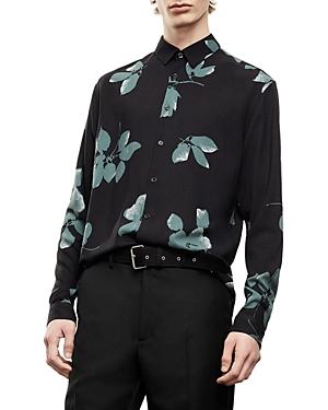 The Kooples Flowing Floral Print Shirt