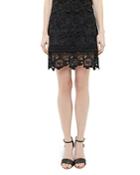 Ted Baker Beay Lace Mini Skirt