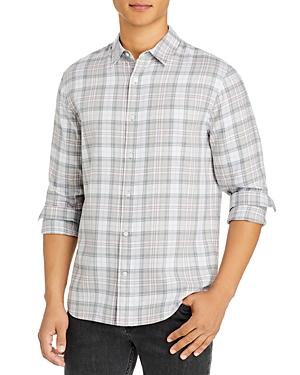 Vince Boulevard Long Sleeve Plaid Shirt