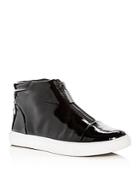 Kenneth Cole Women's Kayla Patent Leather High Top Sneakers