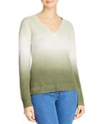 Minnie Rose Dip Dyed Cashmere Sweater