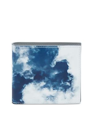 Alexander Mcqueen Tie Dye Leather Billfold