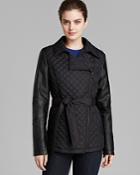 Dkny Trench - Niki Asymmetric Quilted