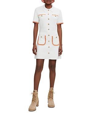 Maje Risal Mesh Dress