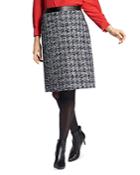 Basler Tweed Pencil Skirt