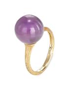 Marco Bicego 18k Yellow Gold African Boule Amethyst Ring
