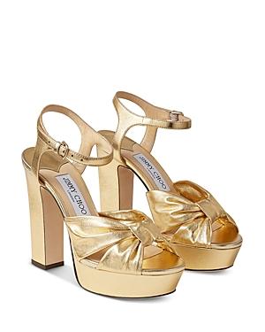 Jimmy Choo Women's Heloise Platform High Heel Sandals