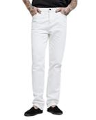 The Kooples Straight Fit Jeans In White