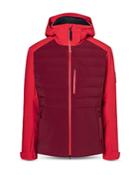 Bogner Fire + Ice Ivo Quilted Color Blocked Hooded Jacket