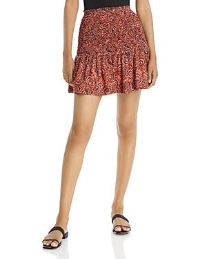 A.l.c. Kade Silk Smocked Skirt